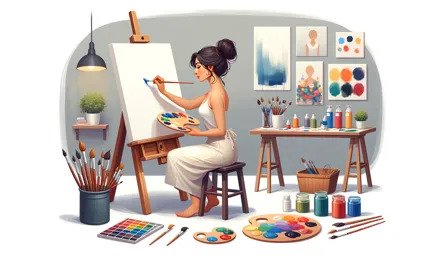 Beginner Acrylic Painting Course