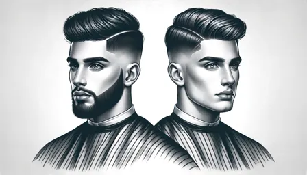 Fade haircut for Mens