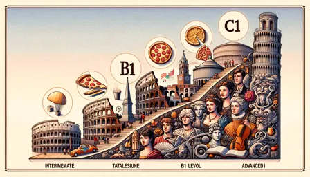 Italian lessons intermediate B1 to advanced C1