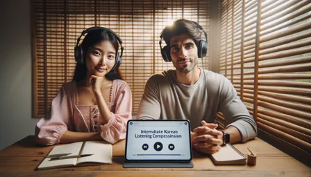 Korean listening comprehension intermediate